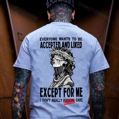 EVERYONE WANTS TO BE ACCEPTED AND LIKED Queen Of Thorns Print Men's T-Shirt