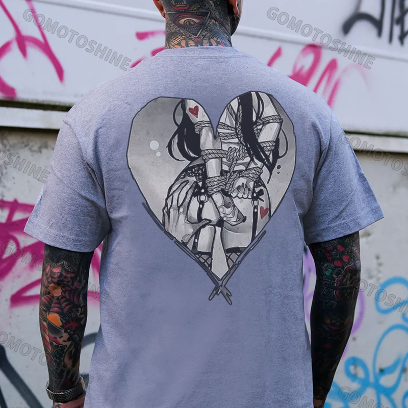 Bundle Game Black Print T-shirt
