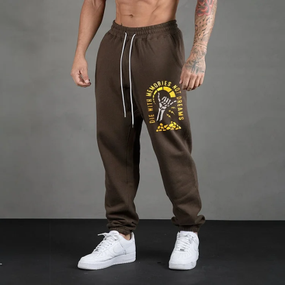 DIE WITH MEMORIESS NOT DREAMS Men's Print Sweatpants