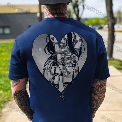 Bundle Game Black Print T-shirt
