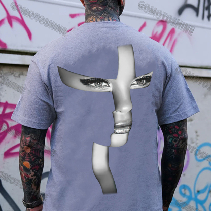 Fashion Woman Print Men's T-Shirt