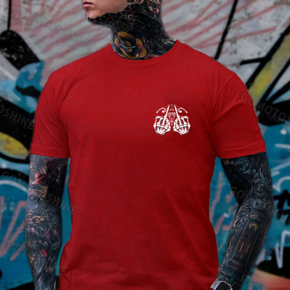 F*CK AROUND AND FIND OUT Bones Black Print T-shirt