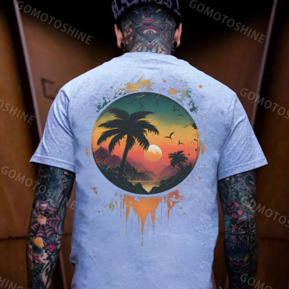 Holiday Paradise Printed Men's T-shirt