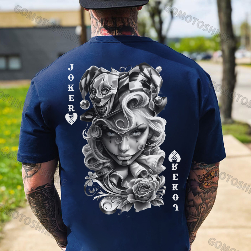 Joker Lady Print Men's T-Shirt