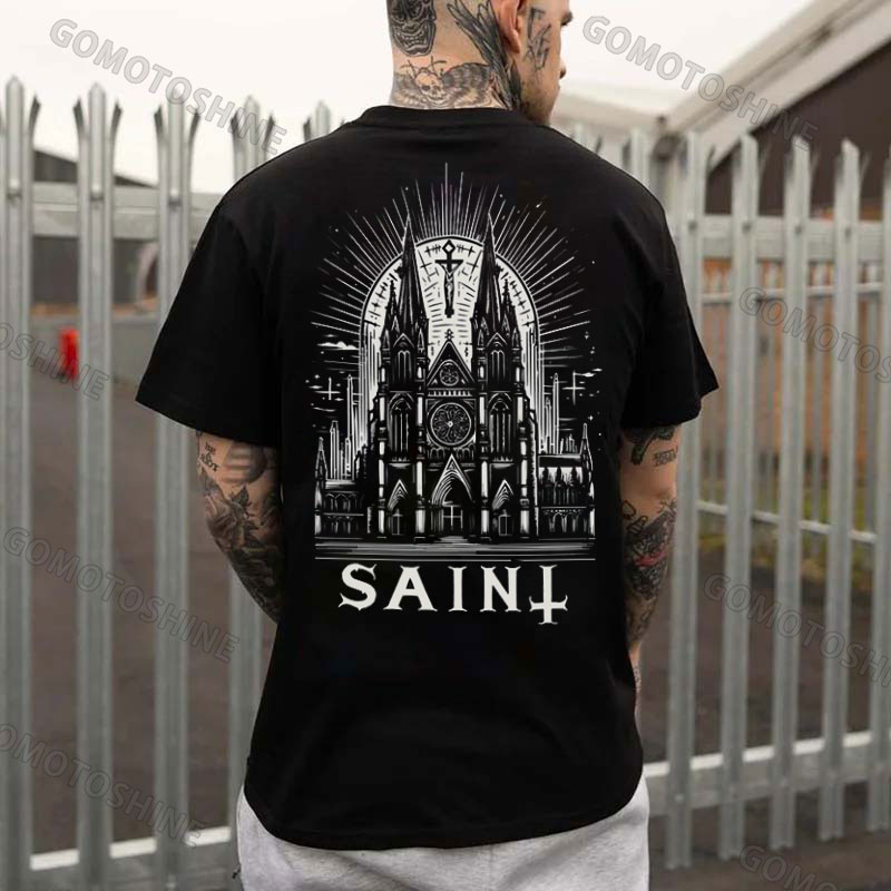 SAINT Church Print Men's T-Shirt