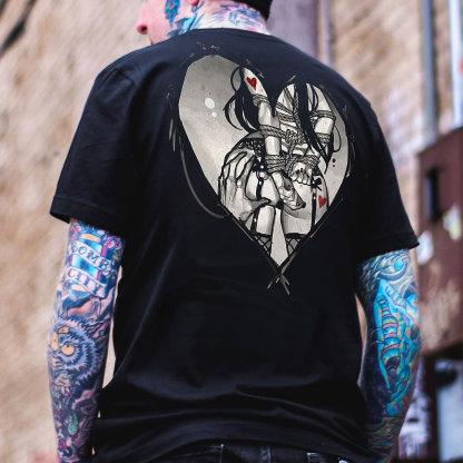 Bundle Game Black Print T-shirt