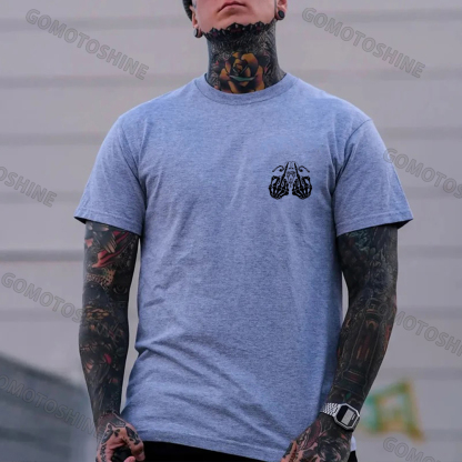 F*CK AROUND AND FIND OUT Bones Black Print T-shirt