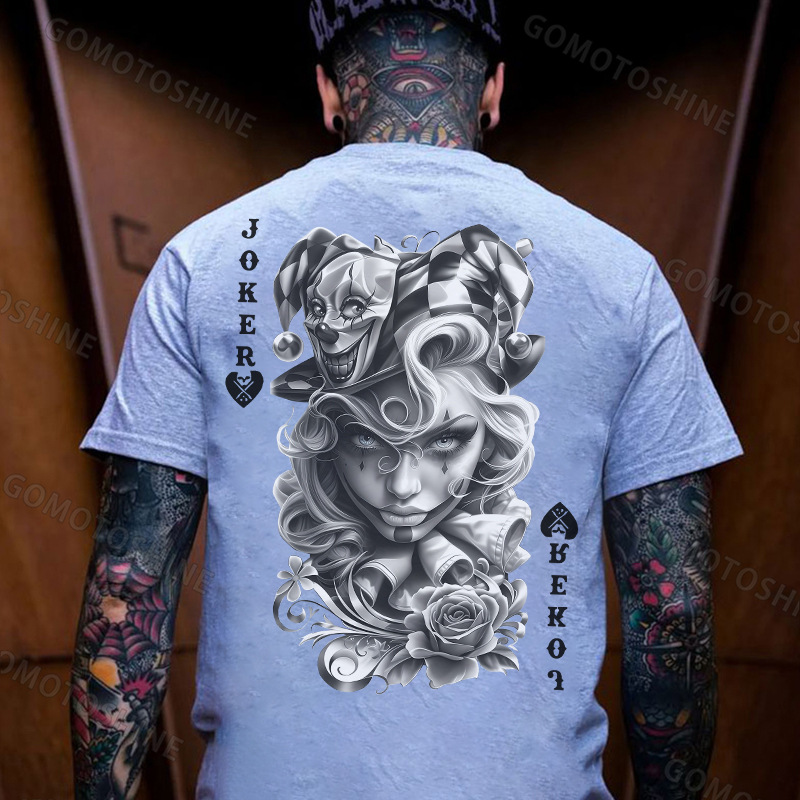 Joker Lady Print Men's T-Shirt