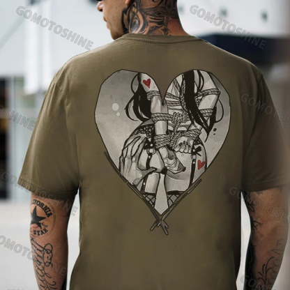 Bundle Game Black Print T-shirt