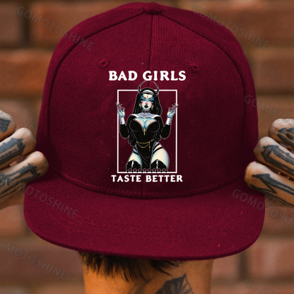 BAD GIRLS TASTE BETTER Sexy Devil Nun Fashion Cap
