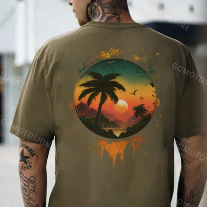 Holiday Paradise Printed Men's T-shirt