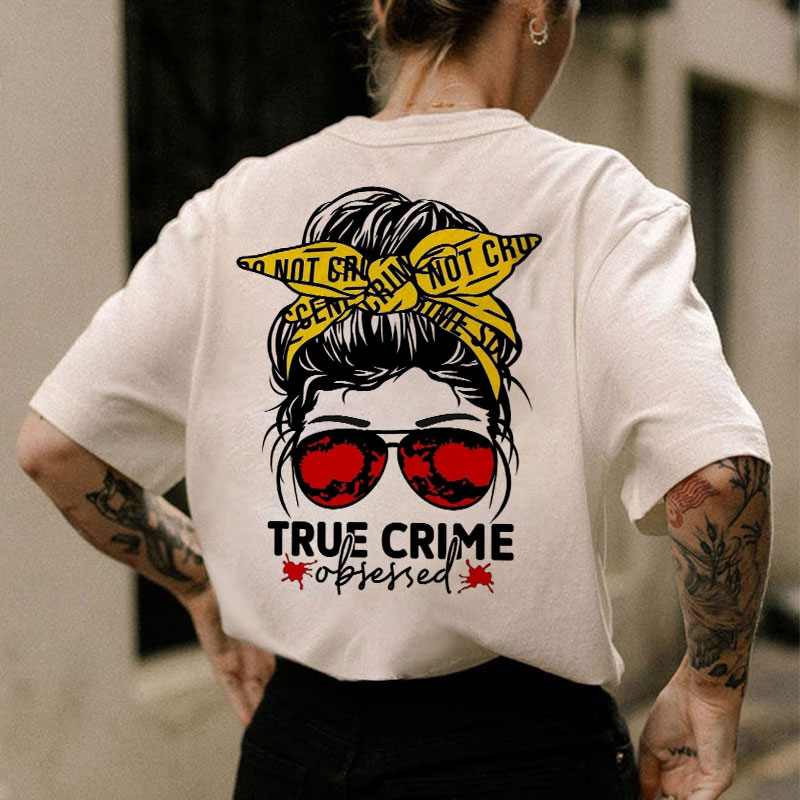 TRUE CRIME Print Women's T-shirt