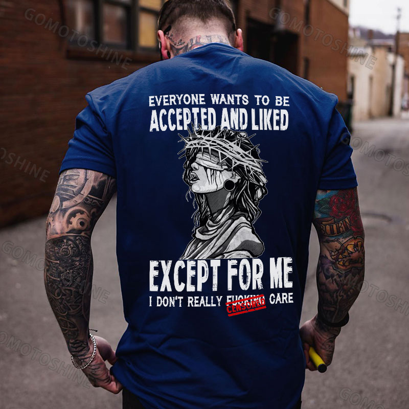 EVERYONE WANTS TO BE ACCEPTED AND LIKED Queen Of Thorns Print Men's T-Shirt