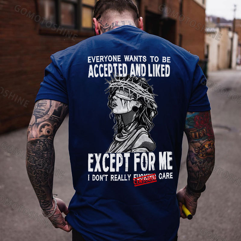 EVERYONE WANTS TO BE ACCEPTED AND LIKED Queen Of Thorns Print Men's T-Shirt