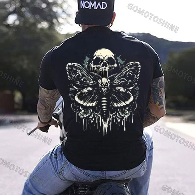 Ghost-Faced Hawkmoth Print Men's T-Shirt