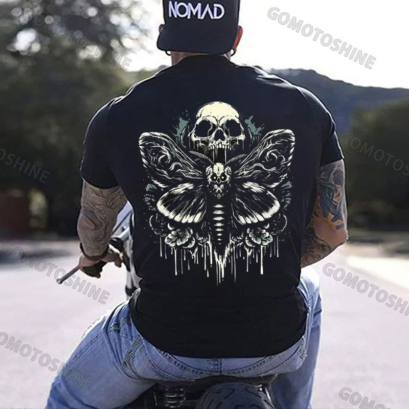Ghost-Faced Hawkmoth Print Men's T-Shirt