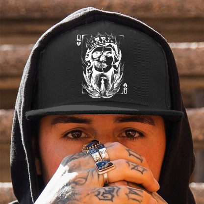 Skull Poker Q Fashion Cap