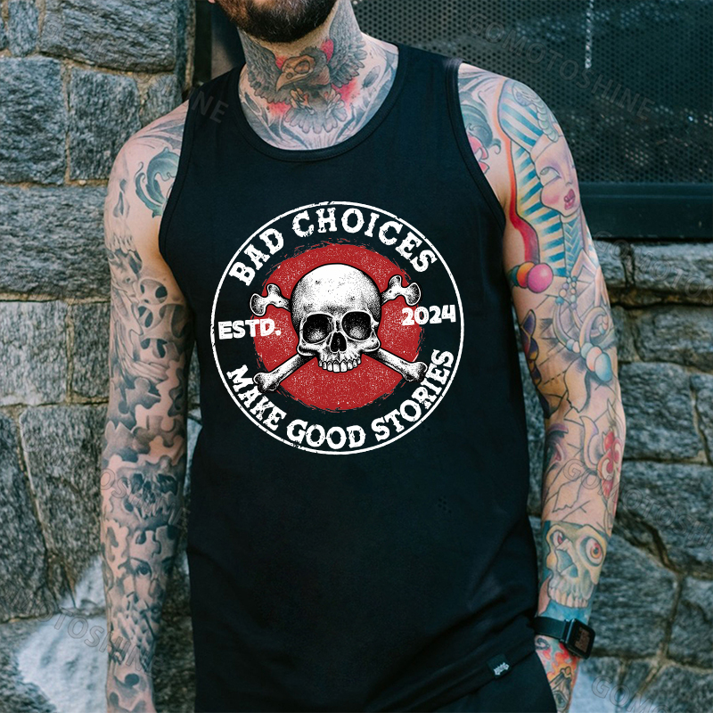 FUCK YOUR FEELINGS Bone Hand Print Men's Vest