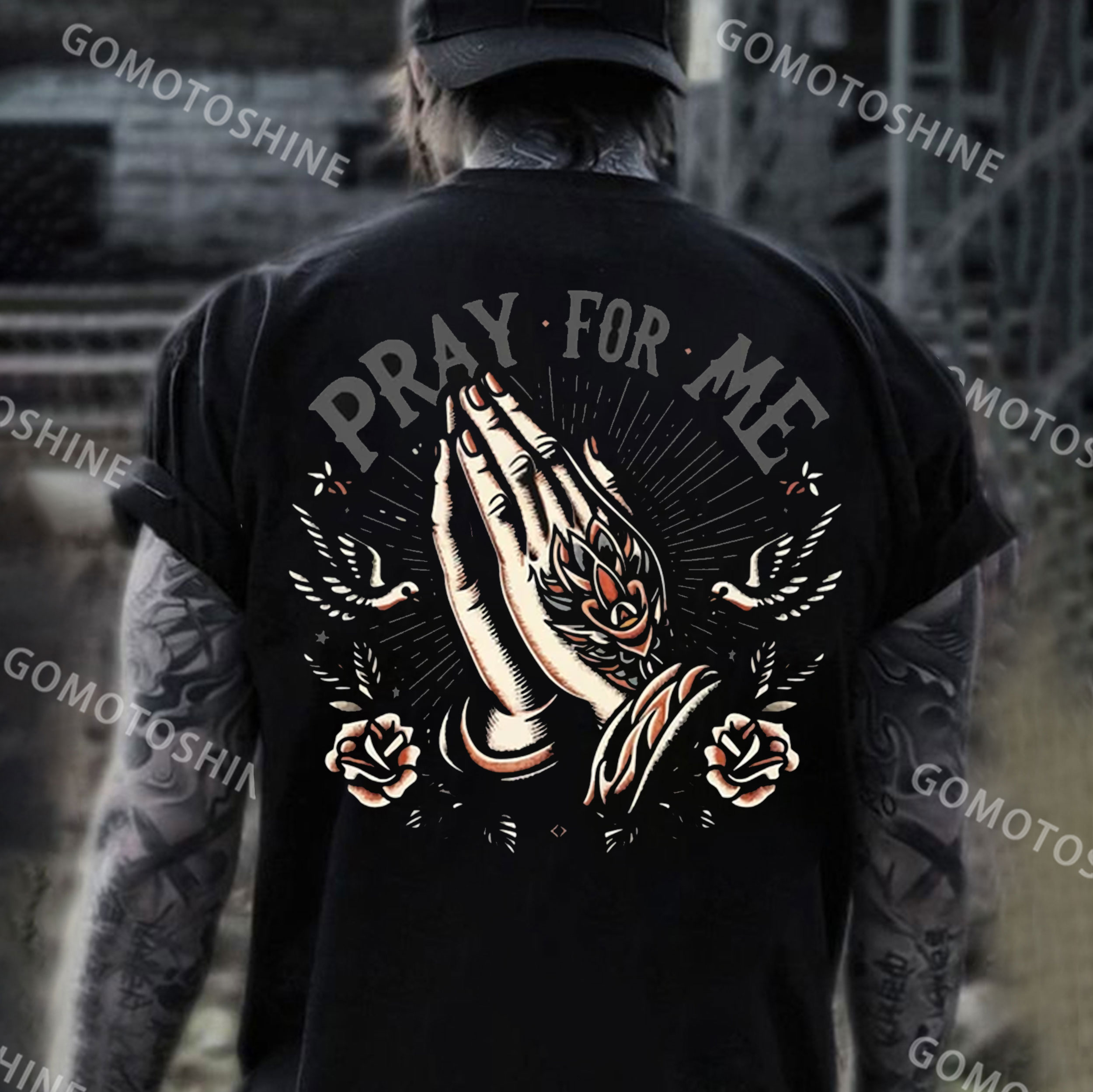 PRAY FOR ME Print Men's T-Shirt