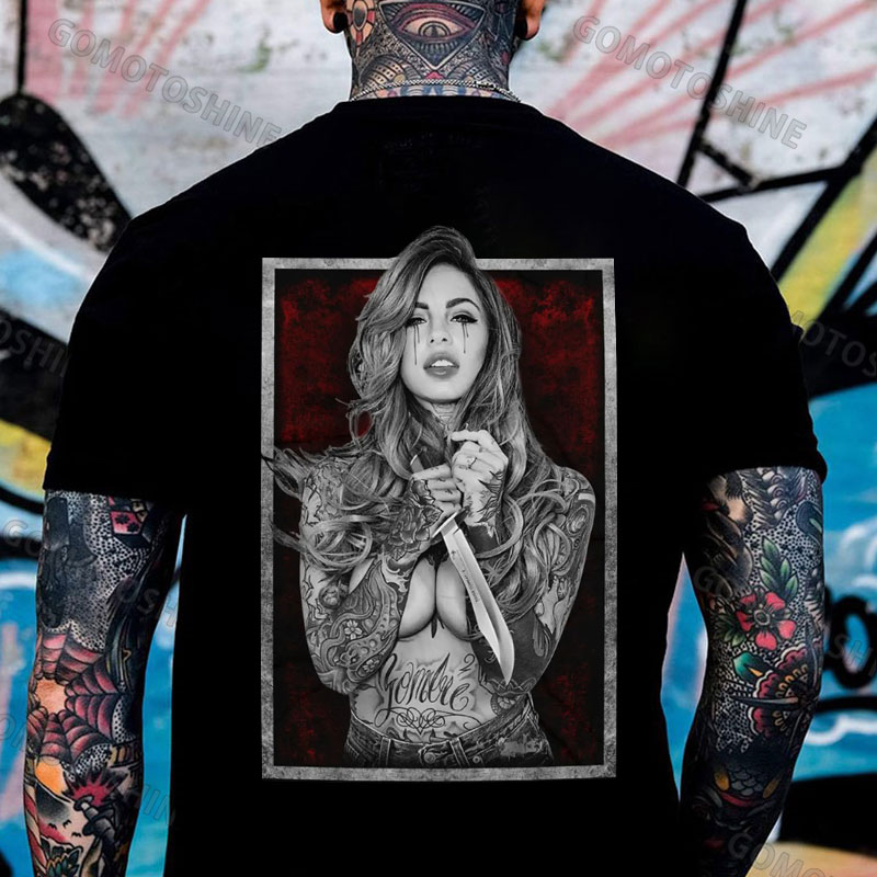 Sexy Killer Print Men's T-Shirt