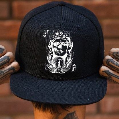 Skull Poker Q Fashion Cap