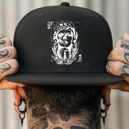 Skull Poker Q Fashion Cap