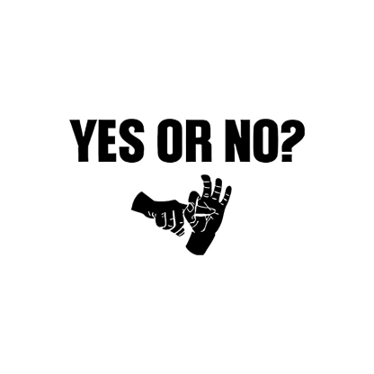 YES OR NO Unholy Hands Graphic Casual Black Print T-shirt