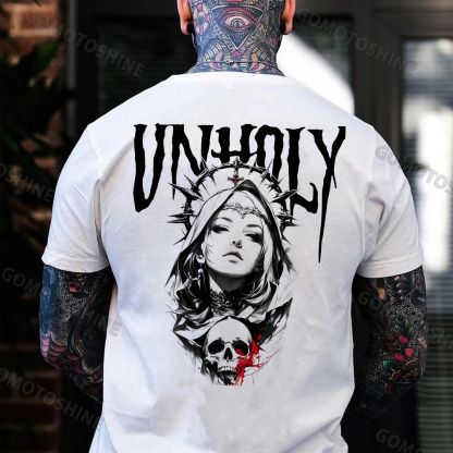UNHOLY Valkyrie Print Men's T-Shirt