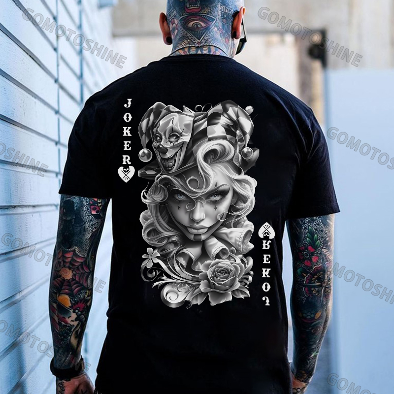 Joker Lady Print Men's T-Shirt
