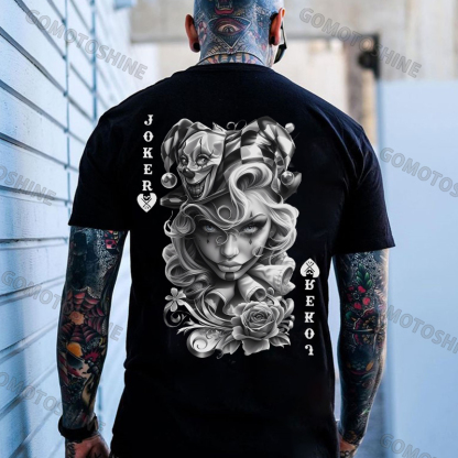 Joker Lady Print Men's T-Shirt