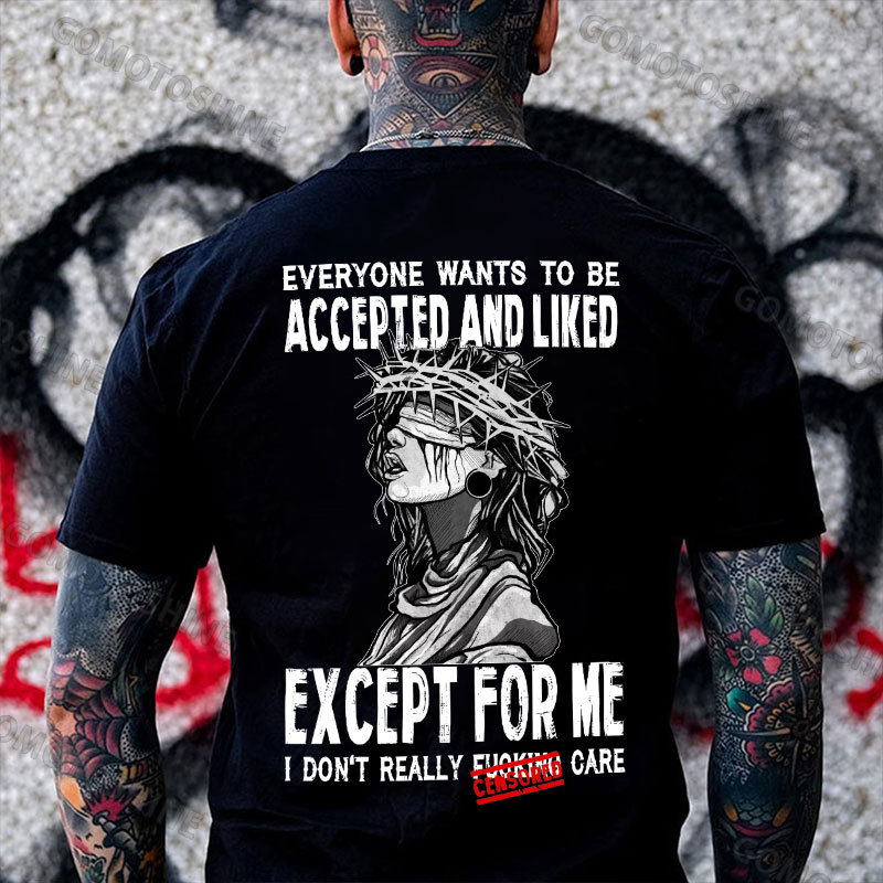 EVERYONE WANTS TO BE ACCEPTED AND LIKED Queen Of Thorns Print Men's T-Shirt