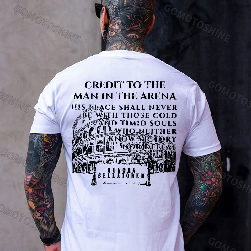 BONORA BELLATOREM Colosseum Print Men's T-Shirt