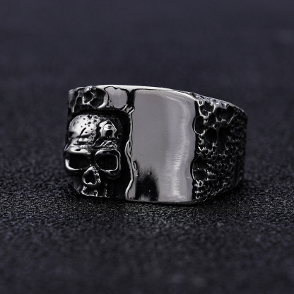 Men's Vintage Skull Designs Ring