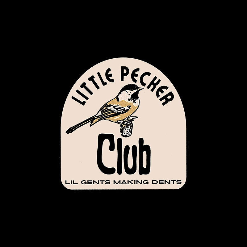 LITTLE PECKER CLUB LIL GENTS MAKING DENTS Print T-Shirt
