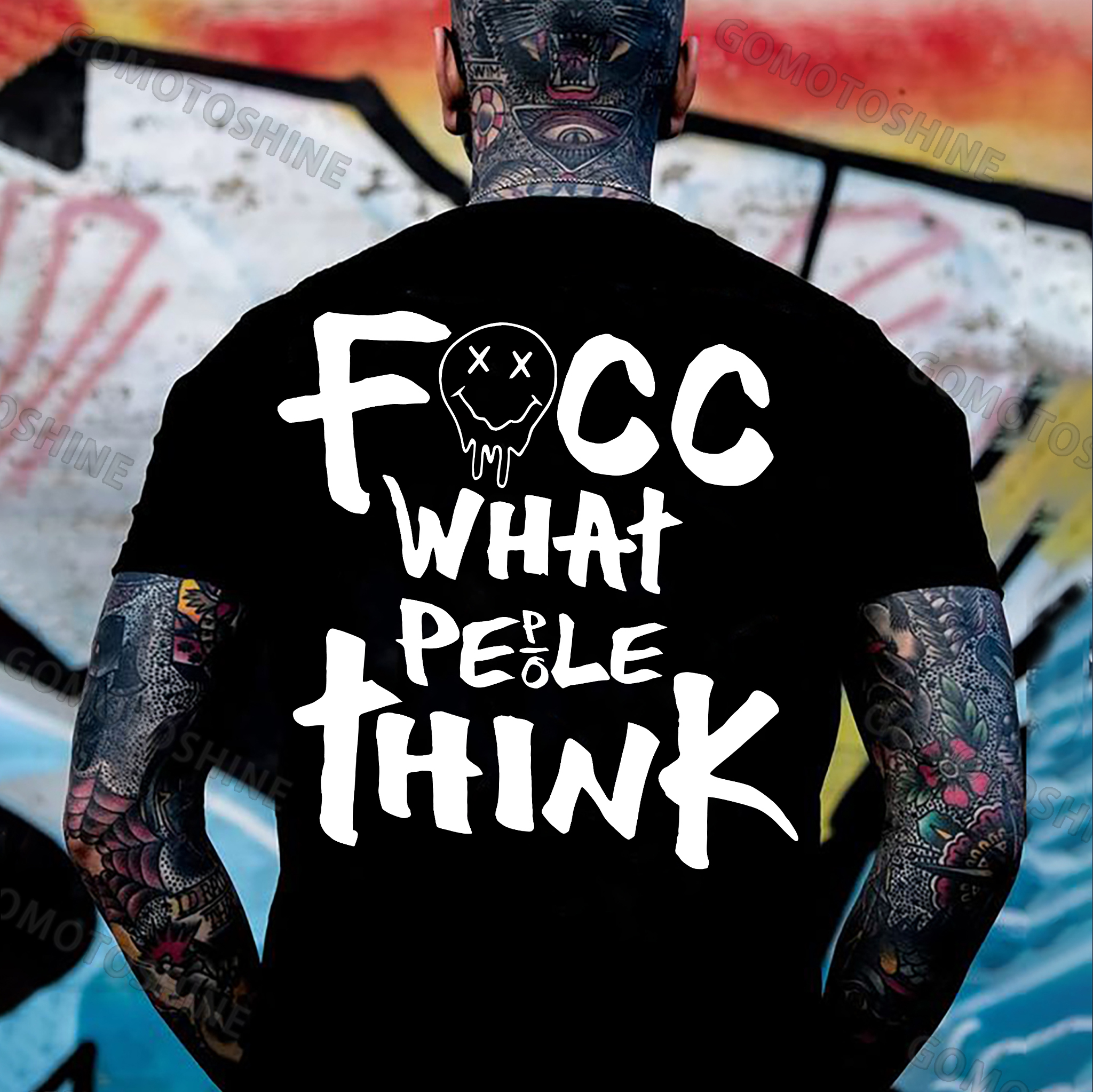 FOCC WHAT PEOPLE THINK Print Men's T-Shirt