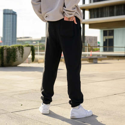 FUCK LUCK WORK HARDER Men's Print Sweatpants