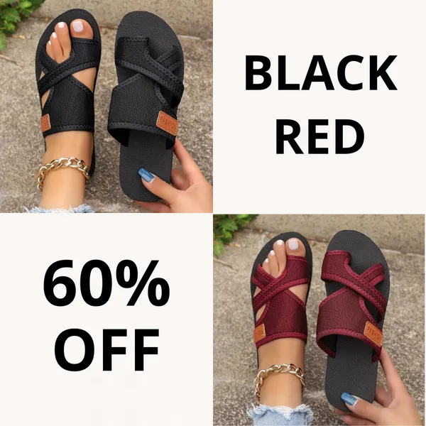 🔥Last Day Promotion 70% OFF🔥 Women's Comfortable Breathable Mesh Flip Flops