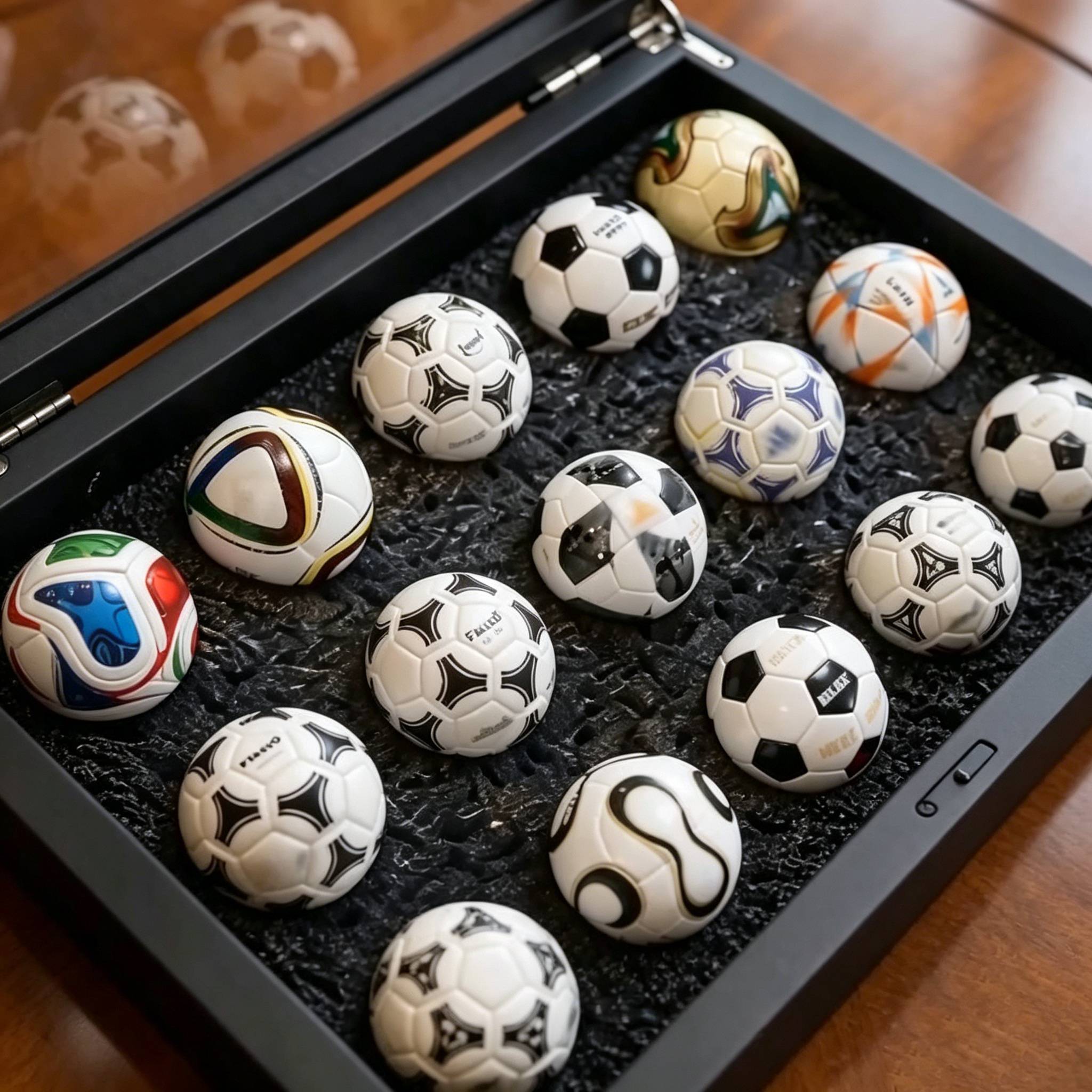 🏆 Handcrafted Mini Football Collection (1970–2026) 