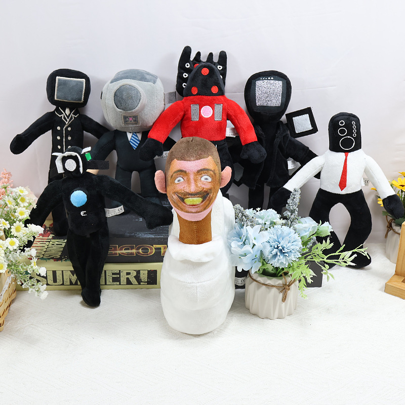 Skibidi Toilet Plush Doll