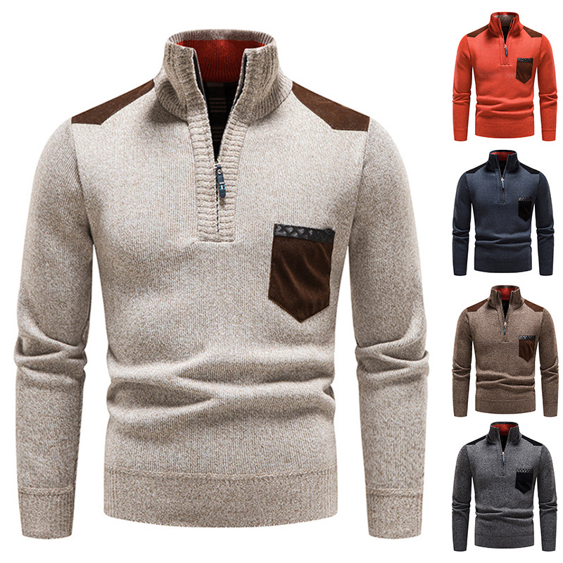 Men's Pullover Fleece Sweater