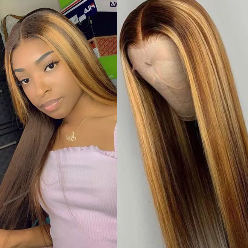 Straight Sair Frontal Silk Straight Glueless HD Lace Wig