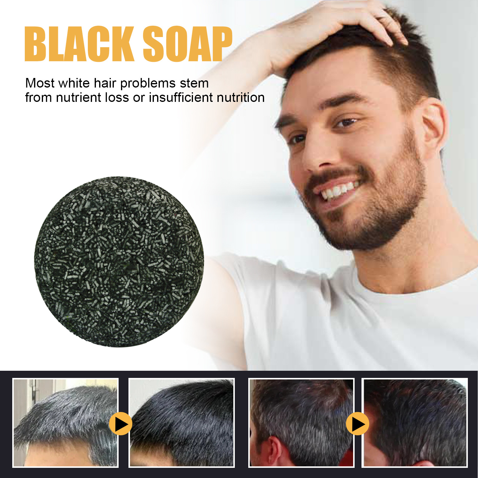 🔥Last Day 70% OFF-Sundaz Pure Gray Hair Reverse Bar-FREE SHIPPING