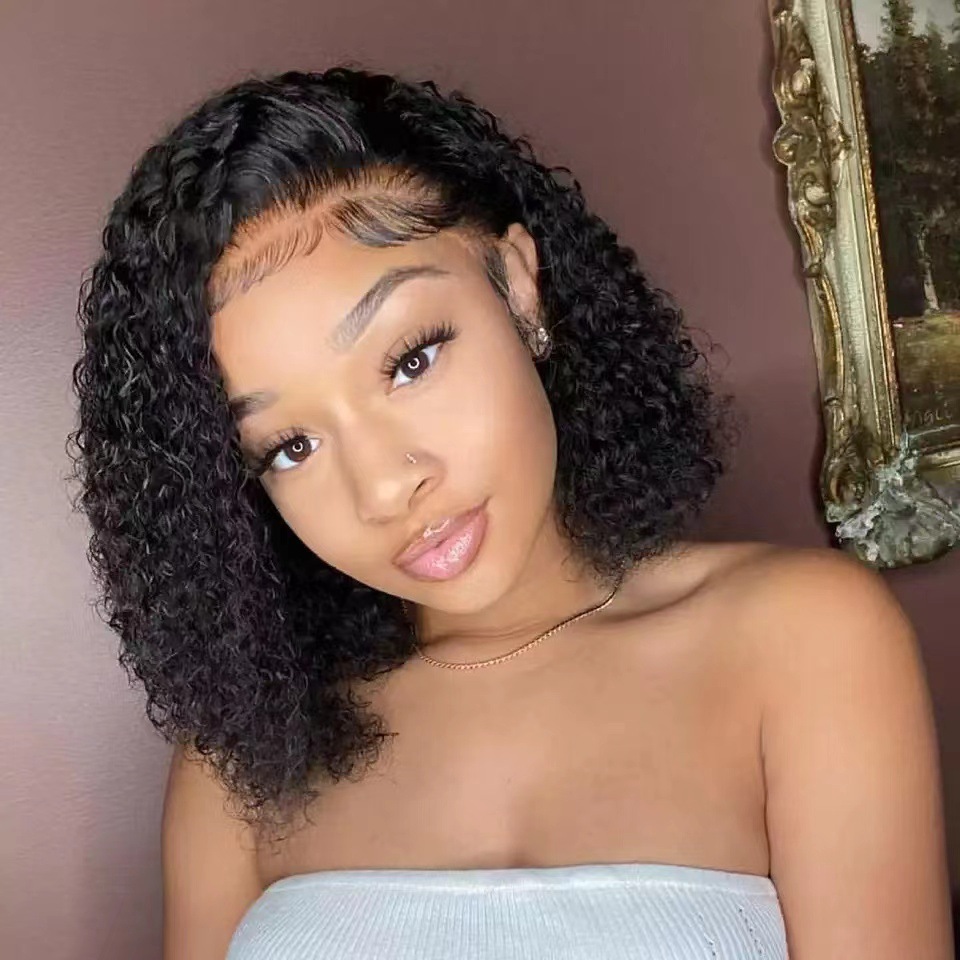 Short Glueless HD Lace Wig