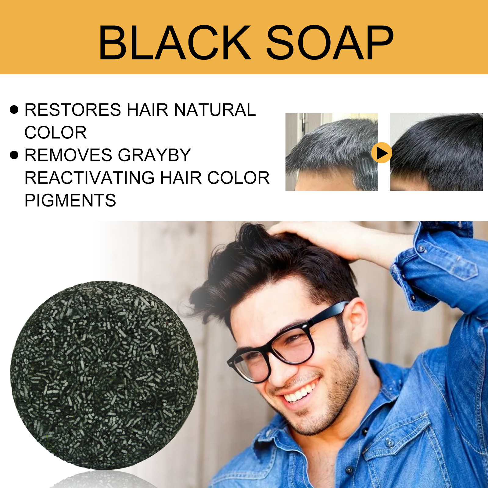 🔥Last Day 70% OFF-Sundaz Pure Gray Hair Reverse Bar-FREE SHIPPING