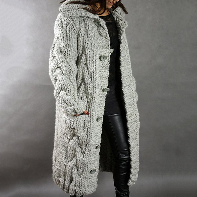 2023 Knitted Thick-Line Jumper Coat-FREE SHIPPING