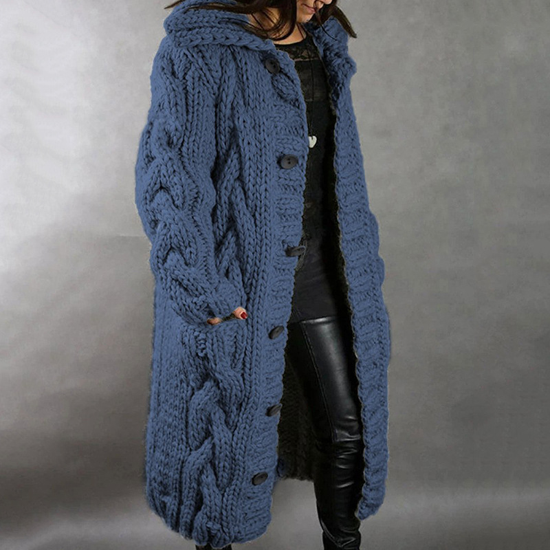 2023 Knitted Thick-Line Jumper Coat-FREE SHIPPING