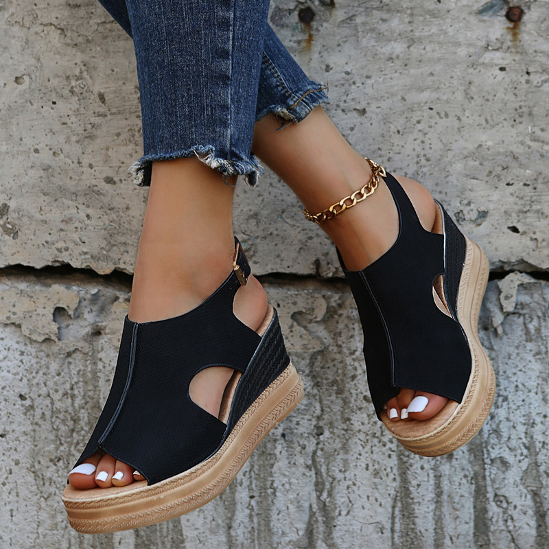 [Copy]🔥LAST DAY PROMOTION 50% OFF -2023 New Women's Summer Flat Wedge Fish Mouth Casual Sandals