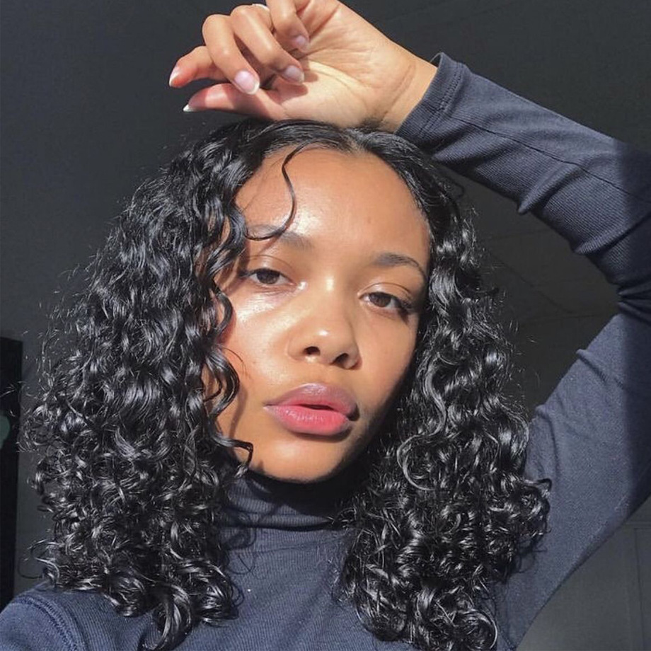 Same Water Curly Hair Wear And Go Wigs 180% Density Glueless HD Lace Ready To Wear Wigs