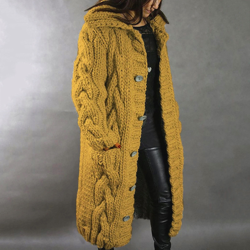 2023 Knitted Thick-Line Jumper Coat-FREE SHIPPING