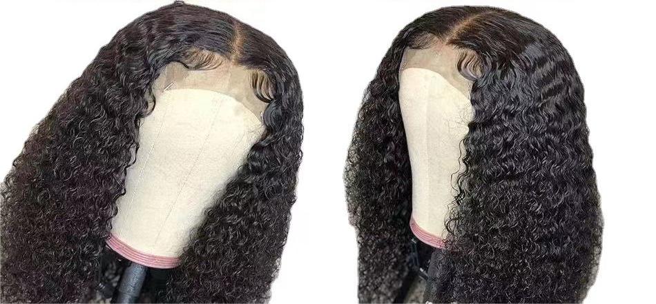 Same Water Curly Hair Wear And Go Wigs 180% Density Glueless HD Lace Ready To Wear Wigs